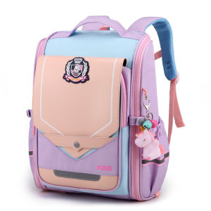 กระเป๋าล้อลาก2ล้อสำหรับเด็กประถมใหม่กระเป๋านักเรียนประถม1-6เกรดสำหรับเด็กประถมน้ำหนักเบากันน้ำได้กระเป๋าเป้สะพายหลังจุของได้เยอะ