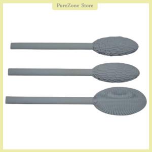 [PureZone] Texture Tool Sets For Clay Art Oval Clay Modeling Pattern Rollers Kit Clay Texture Rolling Emboss Plaids Hand Rollers Modeling Sticks For DIY Crafts (Single Head Double Head)