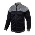 New patchwork autumn coat men's stand-up collar jacket. 