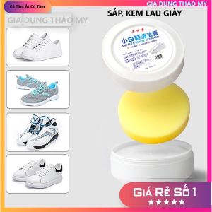 [Mã FATREND0103 giảm đến 30k đơn 99k] SÁP LAU GIÀY DÉP TÚI XÁCH BÀN GHẾ KEM VỆ SINH GIÀY DA
