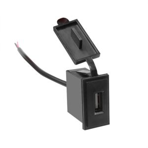 JOYLIFEWQ Truck ATV Boat Car RV Bus Adapter Outlet 2.4A 12V Mobile Pphone Charger For Motorcycle Auto USB Car Charger Power Adapter Charging Station USB Charger Socket