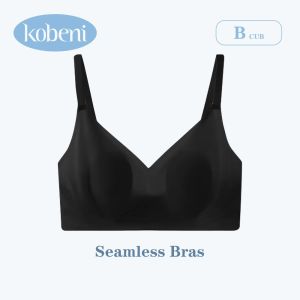 KOBENI Bra เจลลี่บรา บราไร้ขอบ ไร้โครง บุนวมบางมาก ฟองน้ำระบายอากาศ ใส่สบายๆ เนื้อผ้านิ่ม เก็บทรงดี