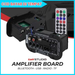 COD TaffSTUDIO Amplifier Ampli Board Audio Bluetooth Rakitan Super Full Bass USB Radio TF DIY 30 Watt / Amplifier Mini Full Bass Bluetooth / Amplifier Bluetooth / Amplii Power Bass Bluetooth / Ampli Subwoofer Full Bass Remote / Amplifier Mini 12v Mobil