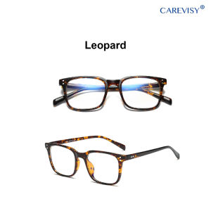CAREVISY TR90 Anti Blue Light Glasses Computer Glasses Spectacles Anti Radiation Anti Eye Fatigue PC Gaming Eyeglasses for Adults Men Women