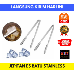 JEPITAN ES BATU STAINLESS / ALAT CAPITAN JEPITAN GORENGAN KUE PENJEPIT MAKANAN SERBAGUNA