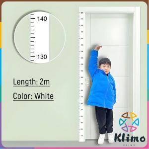 Klimo Height Growth Chart Wall Sticke 0-200cm Height Paper Ruler Kids Height Measure Ruller 1Roll