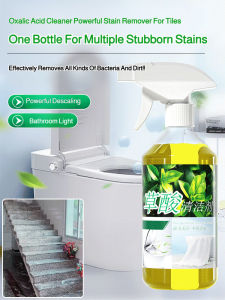 ✨Toilet Cleaner for Tiles / Powerful Stain Remover / Oxalic Acid Cleaning Solution / Bathroom Surface Cleaner / Deep Bathroom Cleaning / Hard Stain Removal / Oxalic Acid Cleaning Agent
