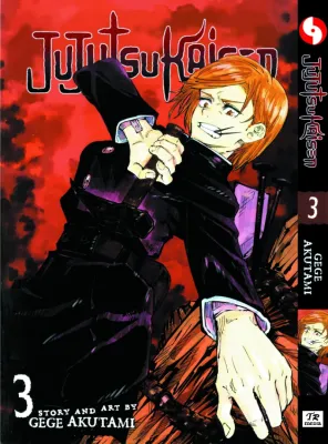 Vol. 3 English Manga Jujutsu Kaisen Japanese Manga English Version Physical Book Hardcopy