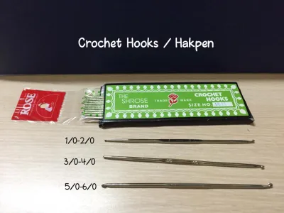 Hakpen The Rose / Crochet Hooks / The Shrose Brand