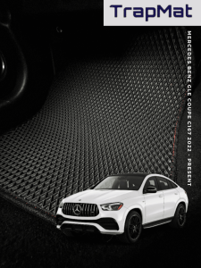 FOR - MERCEDES BENZ GLE TrapMat Customize Car Floor Mat 100% Waterproof Anti Slip Easy to Clean(Front & Rear)