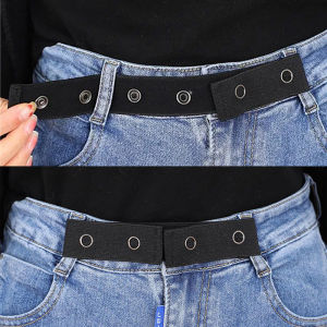 [fenggongshuode] Belts for Women Buckle-free Elastic Invisible for Jeans Belt Without Buckle Easy Belts Men Stretch No Hassle Belt