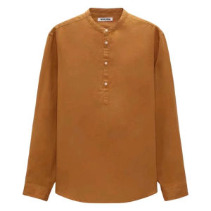 New Mens Linen Shirts Long Sleeves T-Shirts Loose Undershirts Solid Color Long Sleeves Cotton Linen Plus Size