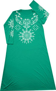 Double L  Dress Wanita  tangan panjang kekinian / dress jumbo tangan panjang