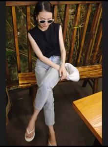 [Free Shipping] Silver Flip-Flops For Women Summer Outdoor Wear 2025 New Fashion Flat Sandals Beach Shoes Large Size