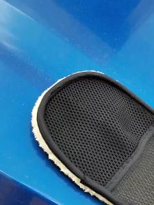 จัดโปร จัดโปร ถุงมือแว็กซ์ล้างรถ 23x15.5cm ถุงมือผ้าขนสัตว์ เนื้อผ้าดี เช็ดเบาะหนัง อย่างหนา ถุงมือเอนกประสงค์ ใช้แว็กซ์ขนได้ ดูดซึมน้ำได้ดี ถุงมือทําความสะอาดรถยนต์ ถุงมือล้างรถ กำจัดฝุ่น คุณภาพดี ติดตั้งง่าย