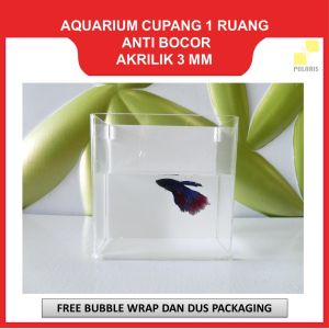 AQUARIUM IKAN CUPANG / SOLITER IKAN HIAS AKRILIK / AKUARIUM ACRYLIC