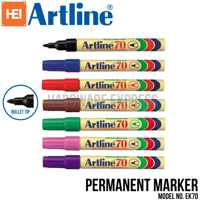 Artline Permanent Marker / Pentel Pen EK70 (SOLD PER PC) | Lazada PH