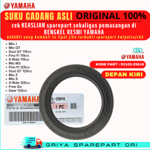 Seal Kruk Kruk As Mio J Ori Sil kruk M3 Z S Soul GT Fino Xride 115 Freego Gear 125 Original Yamaha Genuine Parts