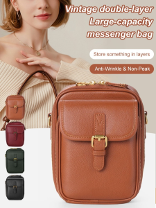 Small Crossbody Bag Double Large Capacity