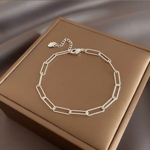 Gelang Perak✨银色素圈手链 Silver Minimalist Bracelet INS冷淡风时尚简约小众设计 Korean Style Fashion Jewelry Gift