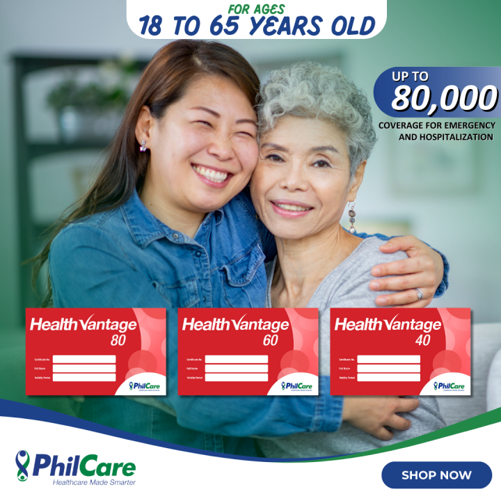 PhilCare - Health Vantage For Adults (Prepaid Health Card / Health Card ...