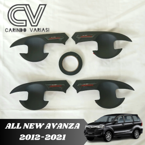 Outer Cover Pintu Mobil All New Avanza Veloz 2012 - 2021 Hitam Doff