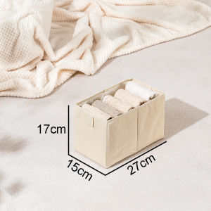 Inaso Kotak Penyimpanan Pakaian Dalam Underwear Storage Box Organizer Kaos Kaki Tempat Penyimpanan Bra Laci Lemari Pakaian Rak Kosmetik Meja HSB227