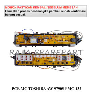 MODUL MESIN CUCI / PANEL / PCB MESIN CUCI TOSHIBA AW-9790S PMC-132