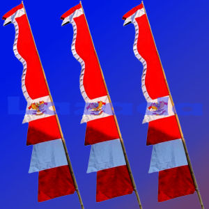 BENDERA UMBUL UMBUL REMPEL/KUDA LAUT