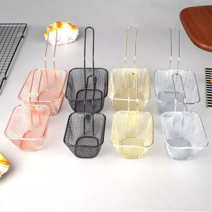 KERANJANG HOLDER PENGGORENGAN KENTANG GORENG FRENCH FRIES KERANJANG BASKET POTATO CHIPS STAINLESS STEEL