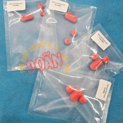 Bộ 3 bi slc hồng mềm size 7/8/9/10mm