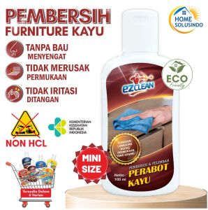 EZClean Pembersih Jamur Kayu Furniture Wooden Cleaner Mini Size 100ml