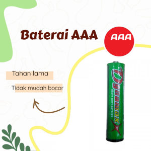 BATERAI AAA kecil ( baterai remot dan perangkat elektronik lainya)