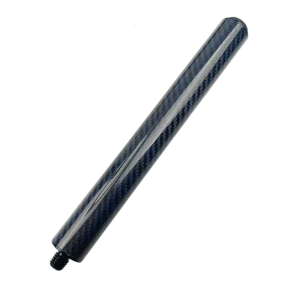 12Inch Length Practical Billiard Cue Lengthener Small Solution Carbon Fiber Texture Suitable for Extended Reach Player