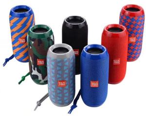 T&G TG-117 Super Bass Portable Bluetooth V4.2 Speaker with AUX USB TF Card and FM Radio Function with Strap