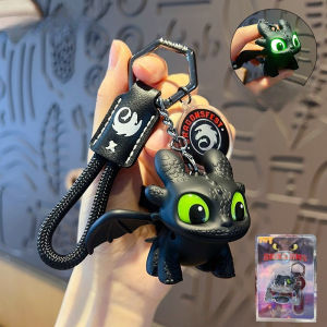 Hot Sale-Dragon Taming Master Flying Toothless Boy Keychain New Bag Pendant Small Accessories Cute Keychain