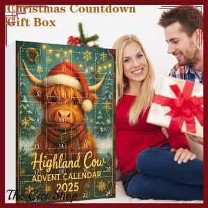 [The Cici Shop] 24 Days Capybara Advent Calendar Cute Capybara Christmas Ornaments Countdown Calendars Christmas Tree Pendant Surprises Gifts