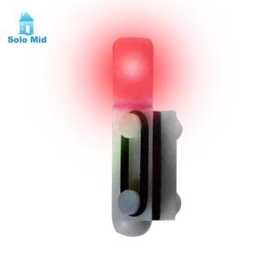 Electronic Rod Stick Light Removable Fish Bite Alarms Light Waterproof Fishing Rod Tip Light for Freshwater Seawater