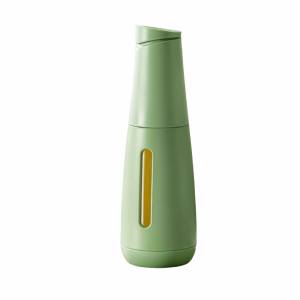 BABYBANG 470ML Glass Oil Dispenser Light Proof Glass Visible Window Non-Drip Oil Bottle Simple Leak-Proof Auto-Seal Oil Bottle Home Kitchen Use