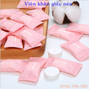Viên Khăn Giấy Nén Siêu Tiện Lợi