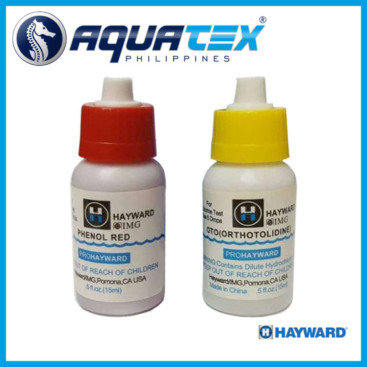 HAYWARD 3Way Chlorine Test Kit and pH Test Kit Test Solution Refill