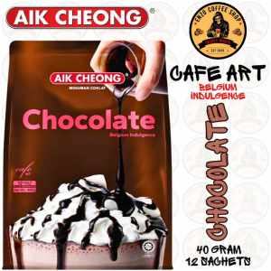 Aik Cheong Chocolate Belgium Indulgence 40 Gram 12 Sachets