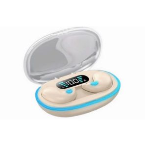 Tai Nghe Bluetooth 5.3 Nhét Tai X55 Mỏng Nhẹ Nằm Ngủ Micro Tích Hợp Chống Nước - Hàng Nhập Khẩu Cao cấp