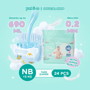 yoriandco | Tape Diapers As Soft As Feather NB/S 24 Popok Premium Bayi Perekat