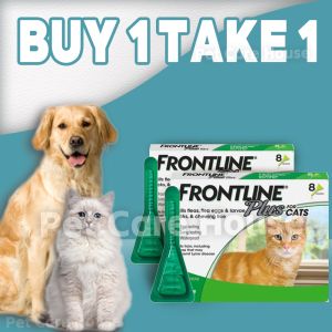 FRONTLINE  for Cats Flea & Tick Treatment (Per Vial) Repellent Anti-Flea Anti-Itching