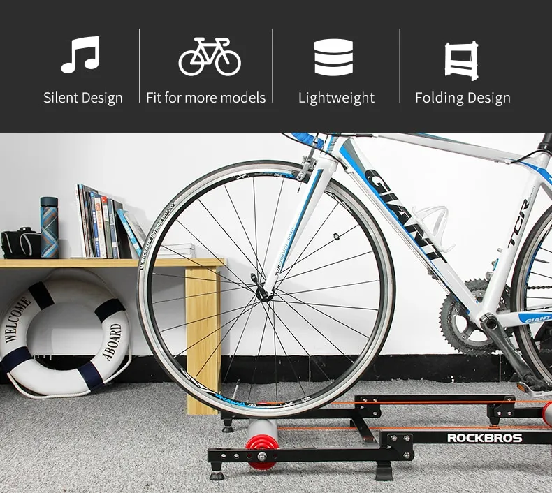 ROCKBROS Bicycle Trainer Bike Home Trainer Stand Aluminum Alloy