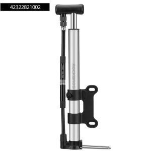 【Giao hàng địa phương】ROCKBROS Bơm Hơi Có Đồng Hồ Đo Máy Bơm Chân Bằng Hợp Kim Nhôm 120 PSI Bơm Xe Máy Tiện Dụng Máy Bơm Lốp Xe Đạp Điều Chỉnh Được AV/FV