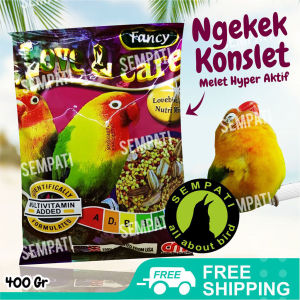 SEMPATI Fancy Love N Care Pakan Burung Lovebird Milet Campur Multi Vitamin Millet Makanan Love Bird Lb Fancy Love And Care FCYLB