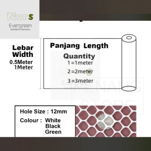 50cm & 1m Plastic Safety Net Balcony Railing Protection Net Halang Kucing Masuk PE Mesh Plastik Jaring Pagar  Cat Mesh for Gate