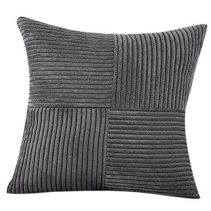 Corduroy Throw Pillow Cover Comfortable Touch Sofa Cushions Cover Easy Cleans for Bedroom Sofa Office